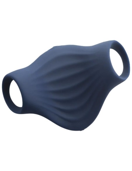 ROCKS OFF PALM MASTURBADOR VIBRADOR FLEXIBLE AZUL