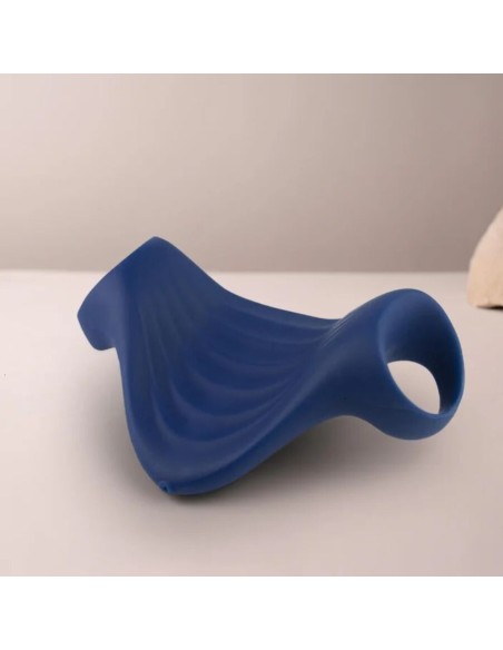 ROCKS OFF PALM MASTURBADOR VIBRADOR FLEXIBLE AZUL