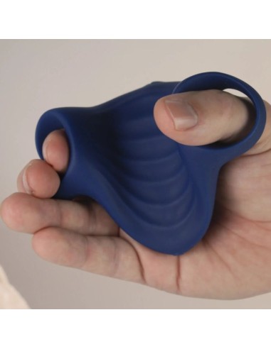 ROCKS OFF PALM MASTURBADOR VIBRADOR FLEXIBLE AZUL