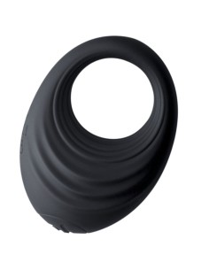 ROCKS OFF SPIRE ANILLO VIBRADOR PARA EL PENE NEGRO