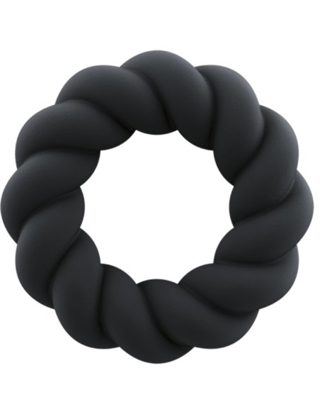 ROCKS OFF TWIST ANILLO MASTURBADOR SILICONA NEGRO