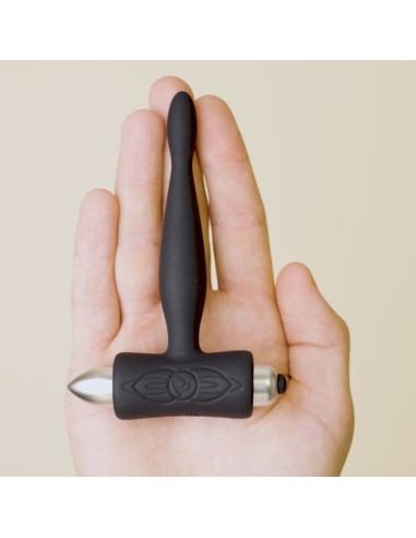 ROCKS OFF PETITE SENSATIONS TEAZER PLUG ANAL VIBRADOR NEGRO