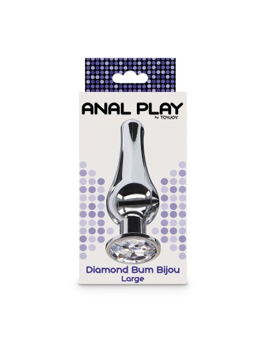 TOYJOY ANAL PLAY DIAMANTE BUM BIJOU PLUG ANAL GRANDE