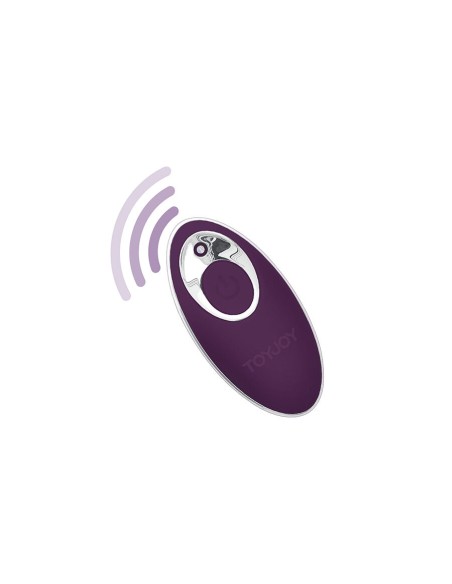 TOYJOY HAPPINESS KNOCK KNOCK EGGSTAVAGANT VIBRADOR CON CONTROL REMOTO MORADO