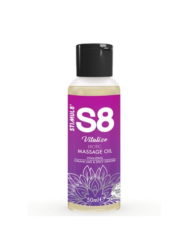STIMUL8 S8 CAJA DE ACEITE DE MASAJE 3 X 50 ML