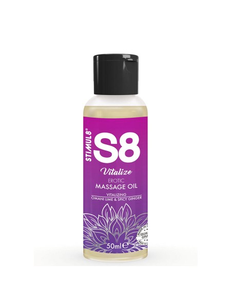 STIMUL8 S8 CAJA DE ACEITE DE MASAJE 3 X 50 ML