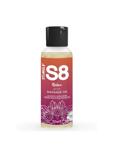 STIMUL8 S8 CAJA DE ACEITE DE MASAJE 3 X 50 ML