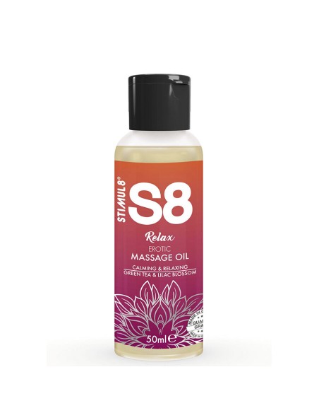 STIMUL8 S8 CAJA DE ACEITE DE MASAJE 3 X 50 ML