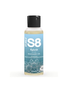 STIMUL8 S8 REFRESH ACEITE DE MASAJE ERATICO ALGODAN 50 ML