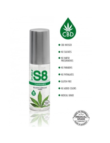 STIMUL8 S8 LUBRICANTE HABRIDO CANNABIS 50 ML STIMUL8 S8 LUBRICANTE HABRIDO CANNABIS 50 ML