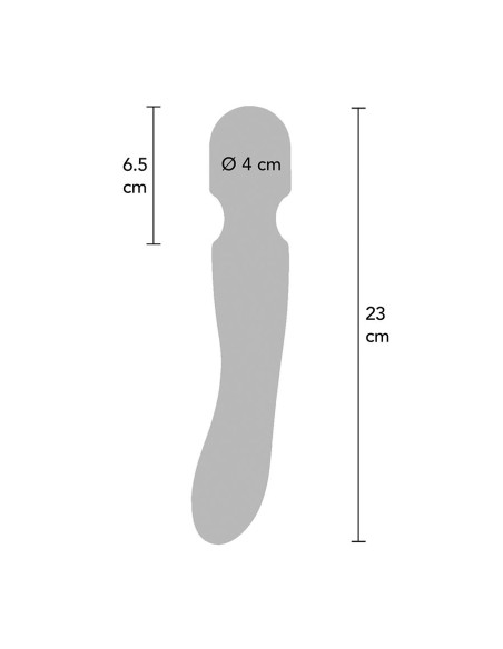TOYJOY LUZ ZENITH MASAJEADOR WAND NEGRO
