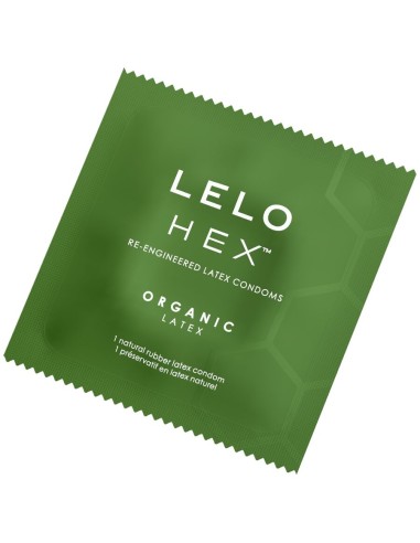 LELO HEX ORGANIC PRESERVATIVO CAJA 3 UDS