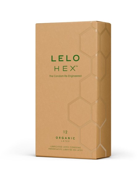 LELO HEX ORGANIC PRESERVATIVO CAJA 12 UDS