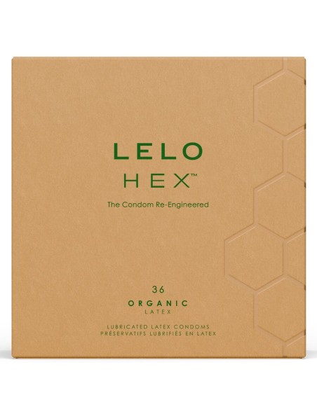 LELO HEX ORGANIC PRESERVATIVO CAJA 36 UDS