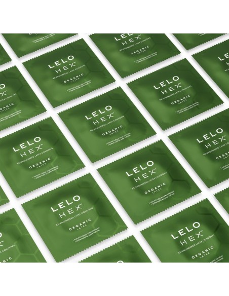 LELO HEX ORGANIC PRESERVATIVO CAJA 36 UDS
