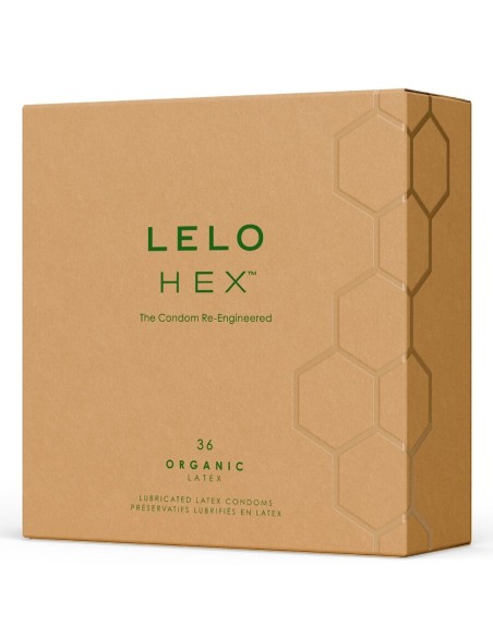 LELO HEX ORGANIC PRESERVATIVO CAJA 36 UDS