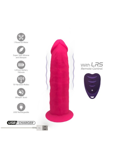 SILEXD PENE REALASTICO MODELO 2 ROSA CONTROL REMOTO LRS 17 CM