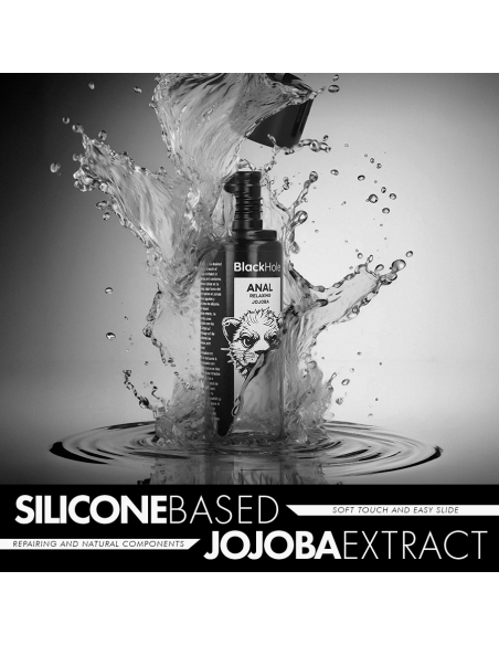 BLACK HOLE ANAL RELAXING CON JOJOBA BASE SILICONA 30 ML