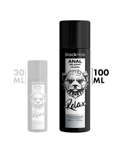 BLACK HOLE ANAL RELAXING CON JOJOBA BASE SILICONA 100 ML 2