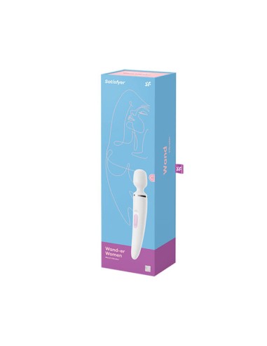 SATISFYER WAND ER WOMAN BLANCO