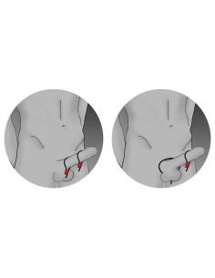 ELECTRASTIM PRESTIGE ELECTRA LOOPS ANILLOS DE PENE AJUSTABLES NEGRO 2