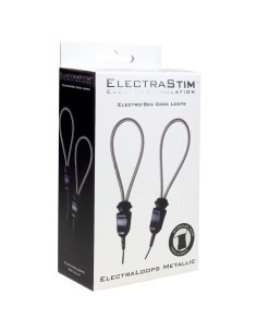 ELECTRASTIM ELECTRALOOPS E STIM ANILLOS METALICOS AJUSTABLES PARA EL PENE 2
