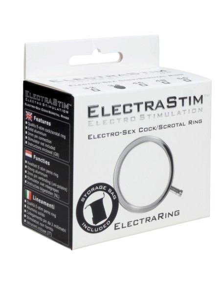 ELECTRASTIM ELECTRARINGS ANILLO METALICO PARA EL PENE 34 MM ELECTRASTIM ELECTRARINGS ANILLO METALICO PARA EL PENE 34 MM