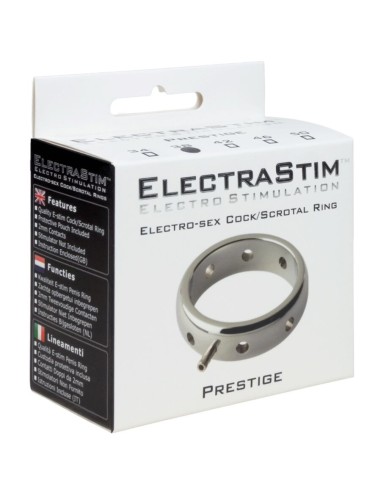 ELECTRASTIM PRESTIGE ANILLO ELECTROMAGNATICO DE METAL PARA EL PENE 34 MM