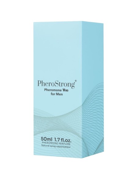 PHEROSTRONG PERFUME CON FEROMONAS WIND PARA HOMBRE 50 ML PHEROSTRONG PERFUME CON FEROMONAS WIND PARA HOMBRE 50 ML