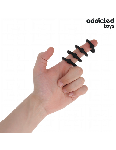 ADDICTED TOYS SET ANILLOS SILICONA DE PRESIAN
