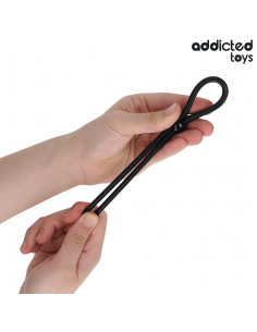 ADDICTED TOYS CUERDA SILICONA PARA EL PENE DE LAZO SIMPLE 2