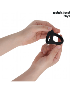 ADDICTED TOYS ANILLO TRIPLE GRUESO PARA EL PENE 2