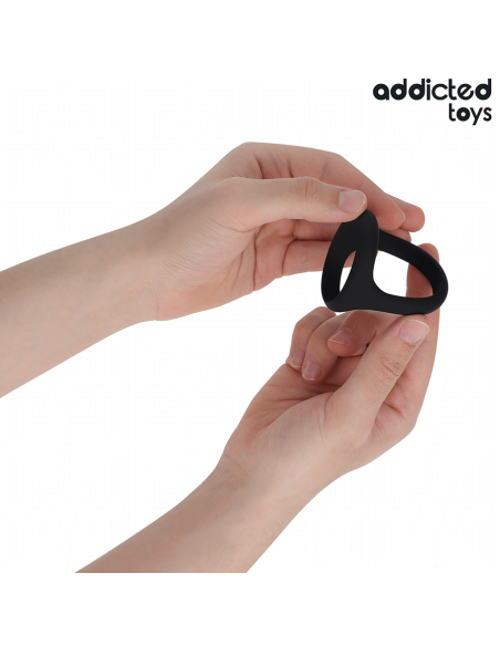 ADDICTED TOYS ANILLO TRIPLE GRUESO PARA EL PENE
