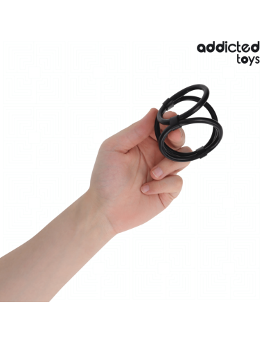 ADDICTED TOYS ANILLO TRIPLE PARA EL PENE