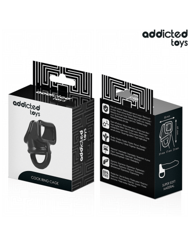 ADDICTED TOYS ANILLO JAULA PARA EL PENE
