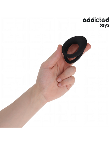 ADDICTED TOYS ANILLO TEXTURIZADO DOBLE PARA EL PENE