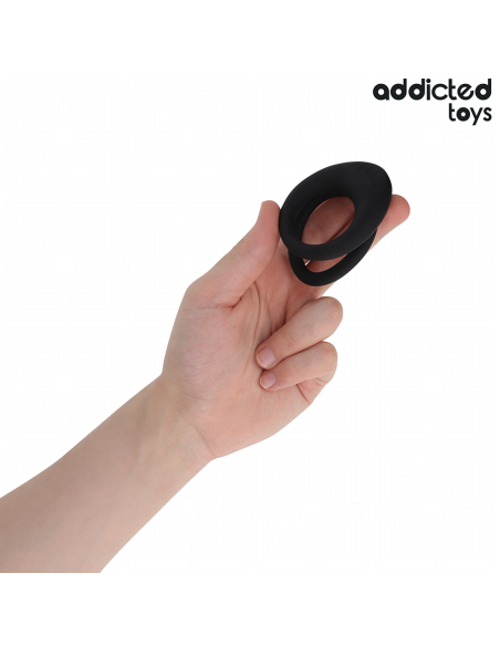 ADDICTED TOYS ANILLO TEXTURIZADO DOBLE PARA EL PENE