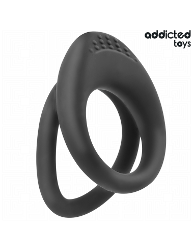 ADDICTED TOYS ANILLO TEXTURIZADO DOBLE PARA EL PENE