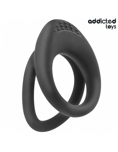 ADDICTED TOYS ANILLO TEXTURIZADO DOBLE PARA EL PENE