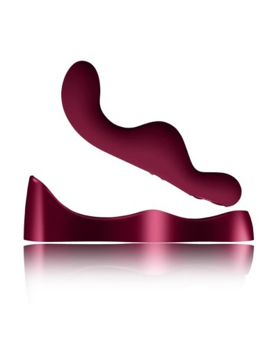 ROCKS OFF RUBY GLOW BLUSH VIBRADOR G SPOT ROJO