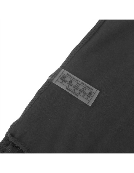 SUBBLIME TEDDY DETALLE ENCAJE FLORAL NEGRO L XL
