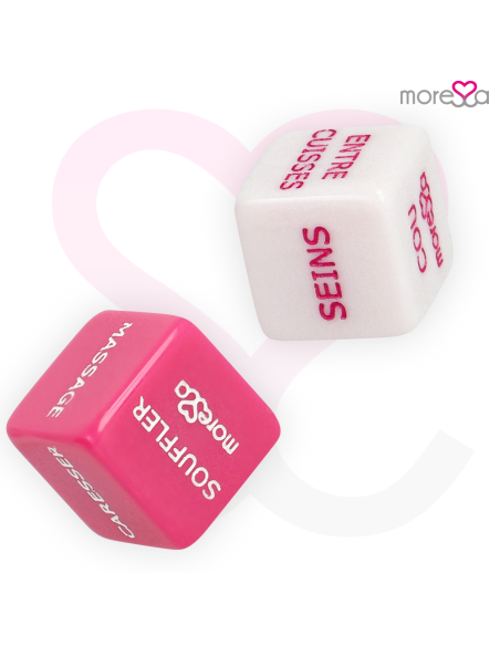 MORESSA JUEGO DE DADOS EROTICOS FRANCES
