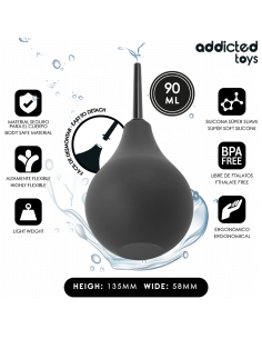 ADDICTED TOYS LIMPIADOR ANAL DE VIAJE TALLA S 90 ML 2