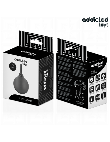 ADDICTED TOYS LIMPIADOR ANAL DE VIAJE TALLA S 90 ML
