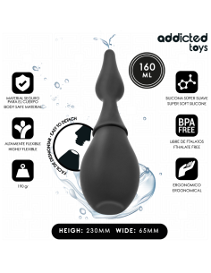 ADDICTED TOYS LIMPIADOR DE VIAJE SILICONA MODELO 1 2