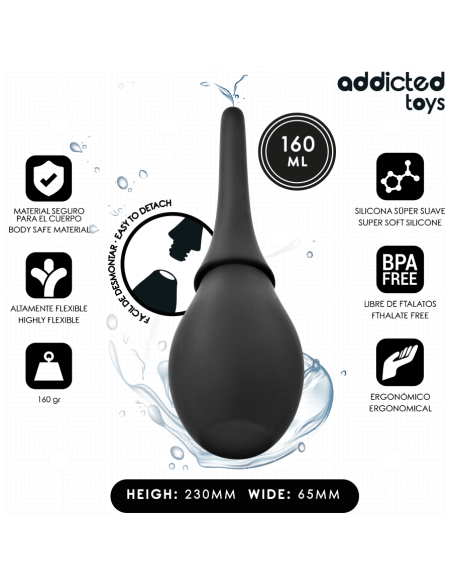 ADDICTED TOYS LIMPIADOR DE VIAJE SILICONA MODELO 3 ADDICTED TOYS LIMPIADOR DE VIAJE SILICONA MODELO 3