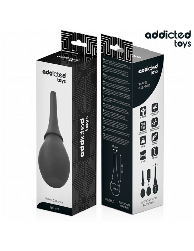 ADDICTED TOYS LIMPIADOR DE VIAJE SILICONA MODELO 3