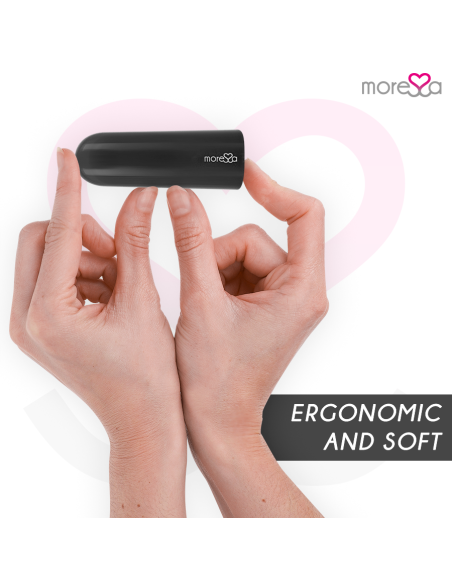 MORESSA NIX POTENTE VIBRADOR MULTI JUEGOS CONTROL REMOTO NEGRO