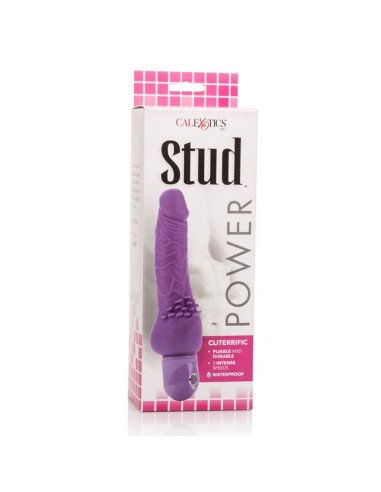 CALEX POWER STUD CLITERRIFIC VIBRADOR LILA