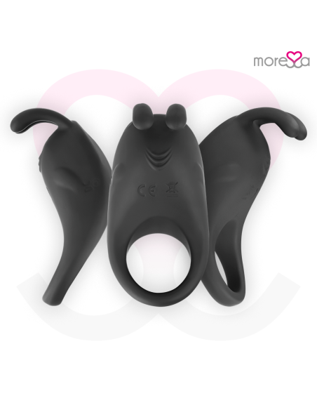 MORESSA BRAD PREMIUM SILICONE RECARGABLE NEGRO